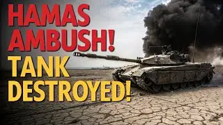 Hamas Snipers Attack IDF Forces, Destroy Israeli Tank