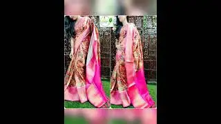 One more beautiful soft tribal design mysore silk sarees..1899+$
