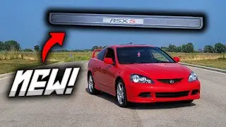 New Custom RSX Type S Door Sill Plates Install! (Door Sill Upgrade)