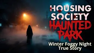 Housing Society Haunted Park 😱 | Winter Foggy Night True Horror Story | My Father Real Story. #story