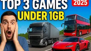 🔥 Top 3 Mobile Games Under 1GB | Best Car, Bus & Truck Simulator Games 2025 🚗🚌🚛