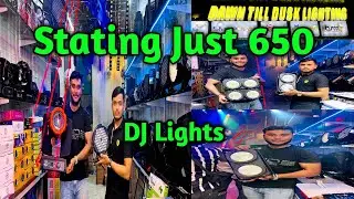 Best DJ JBL Light Market In Kolkata || Kolkata DJ JBL Light Market || Chandni Chowk DJ Lights Market