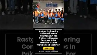 Rastgar Engineering Company Jobs @Opportunities365 #shorts #jobs #pakistan