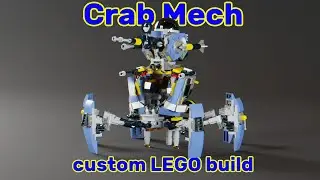 Crab Mech Custom LEGO MOC Instructions