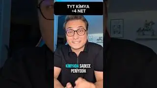 TYT KİMYA +4 NET #tytkimya #yks2027 #yks2028