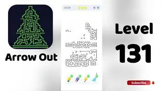 🎯 Arrow Out Level 131 Walkthrough | Relaxing Puzzle Game | SolutionGuruji