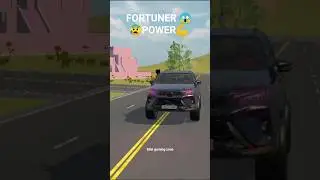The Real FORTUNER power😱#viral #gaming shorts #indian vehicles hame