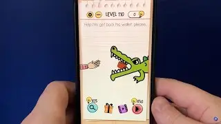 Brain Test Help him get back his wallet please