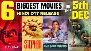 🎬 Top 6 OTT Releases on 5 December | New Movies to Watch! | This Week OTT Release Movies 
