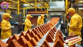 How Toblerone Is Made In Factory l Toblerone Factory Process
