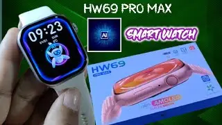HW69 PRO MAX SMART WATCH UNBOXING SERIES 9 NEW HW69 PRO MAX UNBOXING REVIEW