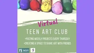 Teen Art Club Creativity Prompts: Part 1