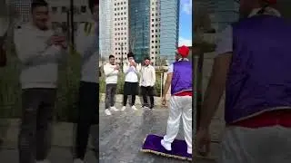 Ковер-самолет Алладина в реальной жизни!🤯 #шорты