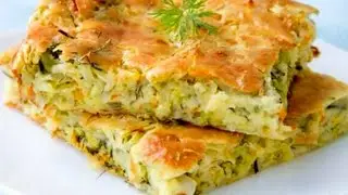 Капустный пирог - одно из простых и вкусных блюд из капусты. Без яиц / веганский пирог
