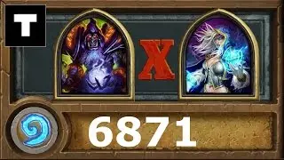Hearthstone 6871 Warlock vs Mage!