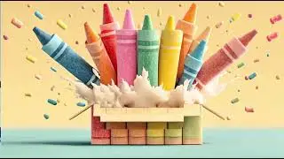 Crayon Carnival | Colorful Drawing Song for Kids| Rhymy TV Nursery Rhymes & Kids Songs 🎶🥁🎸