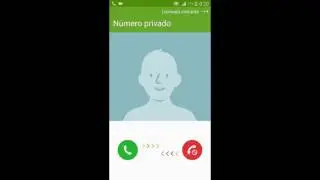 Llamada simulada N&uacute;mero oculto. Llamada falsa.Called simulated hidden number Fake call