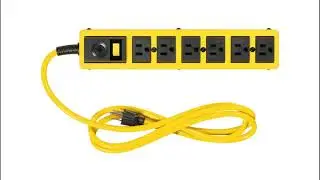 Review: Yellow Jacket 5139N Metal Power Strip with 6 Outlets and 6 Foot Cord