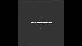 HAPPY BIRTHDAY ANNA!! @isirqq (let&rsquo;s ignore how much I suck at soft edits) #drewstarkey #bday #fy 