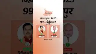 बैकुंठपुर में बड़ा उलटफेर! 16,953 वोटों से बदली सियासत | Bihar Election 2025 #shorts #ytshorts
