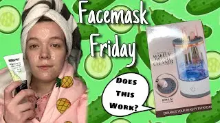 Testing Out A Automatic Makeup Brush Cleaner #facemaskfriday #firstimpressions