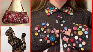 Button Craft That Will Blow Your Mind 😍 | Don&rsquo;t Throw Old Buttons! Try These Amazing Button Crafts