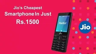 Reliance Jio 4G featured phone📱 with WiFi & hotspot enabled📱📡 | Launching date,price,specs&etc.