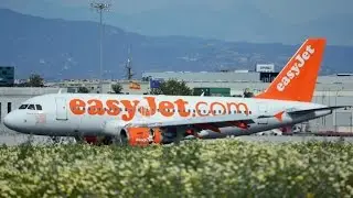 [FULL HD] Easyjet Airbus A319-111 G-EZIL Landing at Malaga