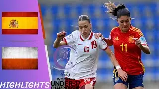 Spain vs. Poland | Women's European U17 Championship 2025 - Highlights All Goals. May 08