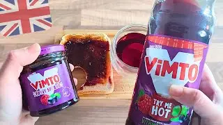Does the VIMTO Marmalade taste like VIMTO Squash? 🇬🇧 | Yummy Expedition