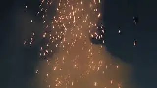 An evening of Uttarayan from our rooftop in Ahmedabad 14/1/2026