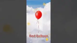 Learn the  Color RED! ❤️ | Red Bus, Ball & Balloon | Junior Hub #Shorts #abc  #kidsworld