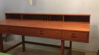 Danish Modern Flip Top Desk