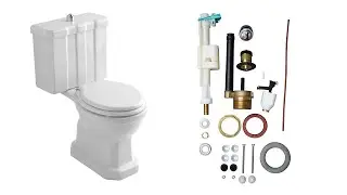 CLOSED COUPLED WC FLUSHING MECHANISM ASSEMBLY by BLEU PROVENCE
