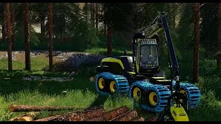 Fs19 Forestry on Ramna #1 Harvesting!