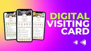 Digital Visiting Card by Digital Media Solutions #miniwebsite  #digicard #digitalvisitingcard