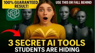 3 SECRET AI TOOLS | AI tool for students | ai tools for students | AI se padhai| best ai tools free
