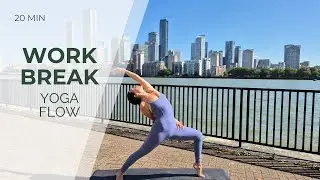 ENERGISE YOUR WORKDAY | 20-Minute Yoga Break for a Boost