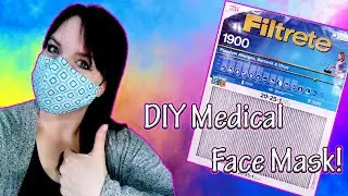DIY Medical Facemask With Filter Pocket (Pattern Included)