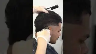 Would you get this cut ? 😨 #barber #barbertutorial #haircut #fade #shorts #hair #menshair #fohawk