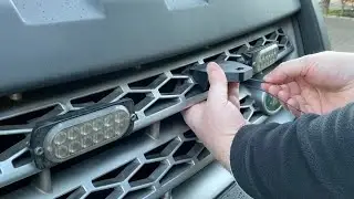 Как установить кронштейны для фар/стробоскопов &mdash; Land Rover Freelander 2 / LR2