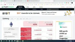 ETH mining calculator