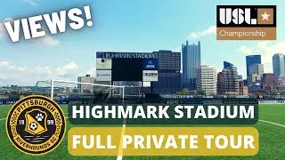 BEST VIEW IN NORTH AMERICA! Pittsburgh Riverhounds | Highmark Stadium Tour