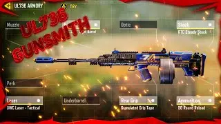 Best UL736 Gunsmith Loadout | cod mobile best LMG