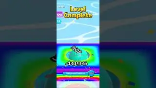 INSANE 4096 Rainbow Tile Unlocked 🌈 | Ball Run 2048 Short #ballgameshub #cutiepie22yt