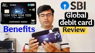 Sbi Global Debit Card Benefits | sbi international debit card || state bank of india global card