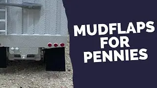 DIY 1/64 Mudflaps Using Electrical Tape | Easy Custom Truck Detail