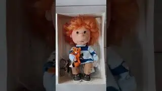 Der kleine Fuchs beim Kofferpacken. 🧡#cute #doll #DIY