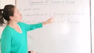 Algunas consecuencias del teorema de los ceros