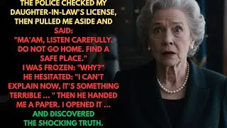 Police Checked My Daughter in Law’s License, Then Pulled Me Aside  “She’s Hiding Something Terrible”